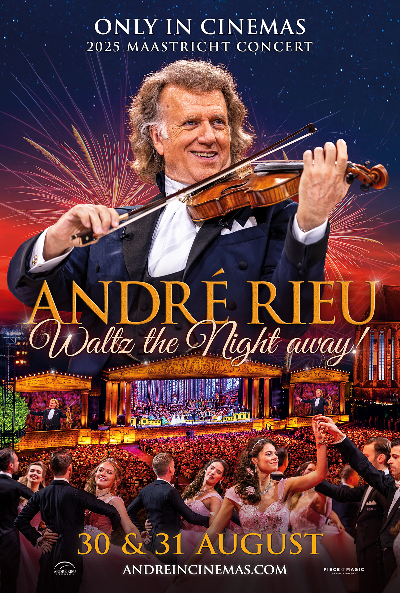 André Rieu's 2025 Maastricht Concert Waltz the Night Away!