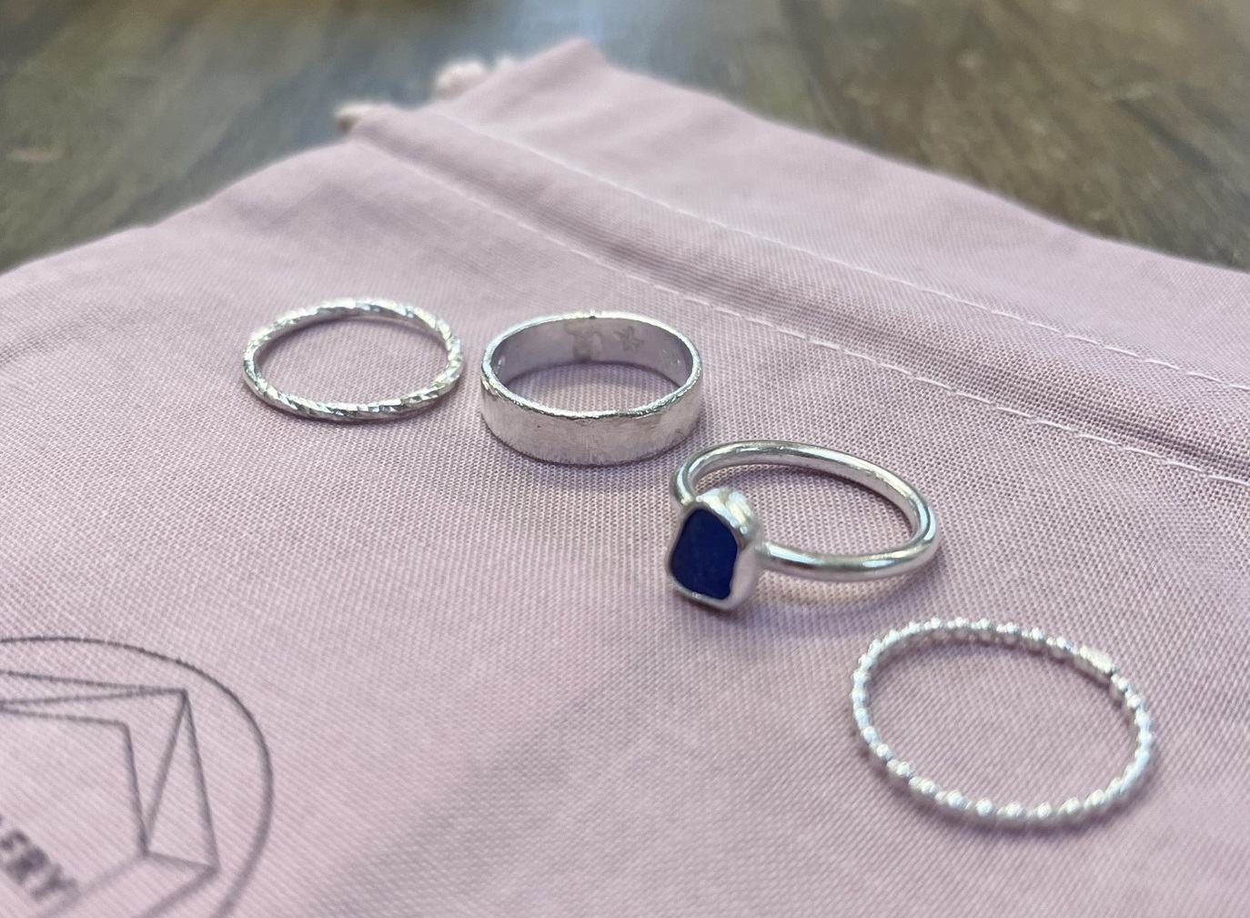 Seaglass Jewellery & Silver Stacking Rings Workshop