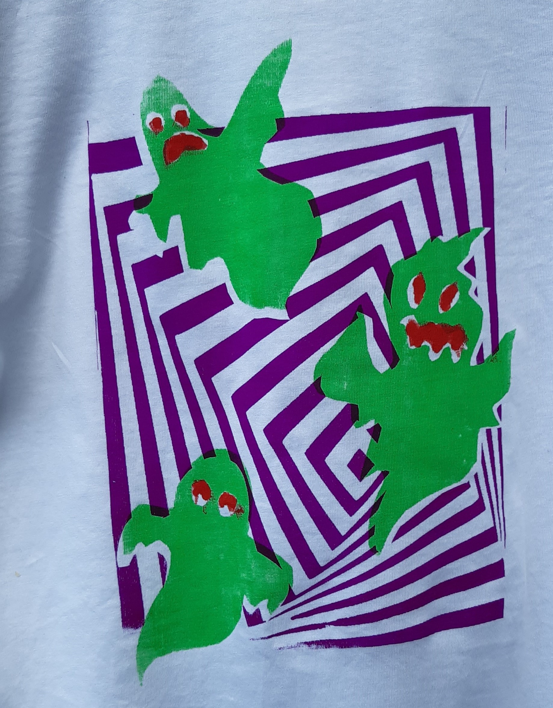 Screen Print a Trick or Treat Bag