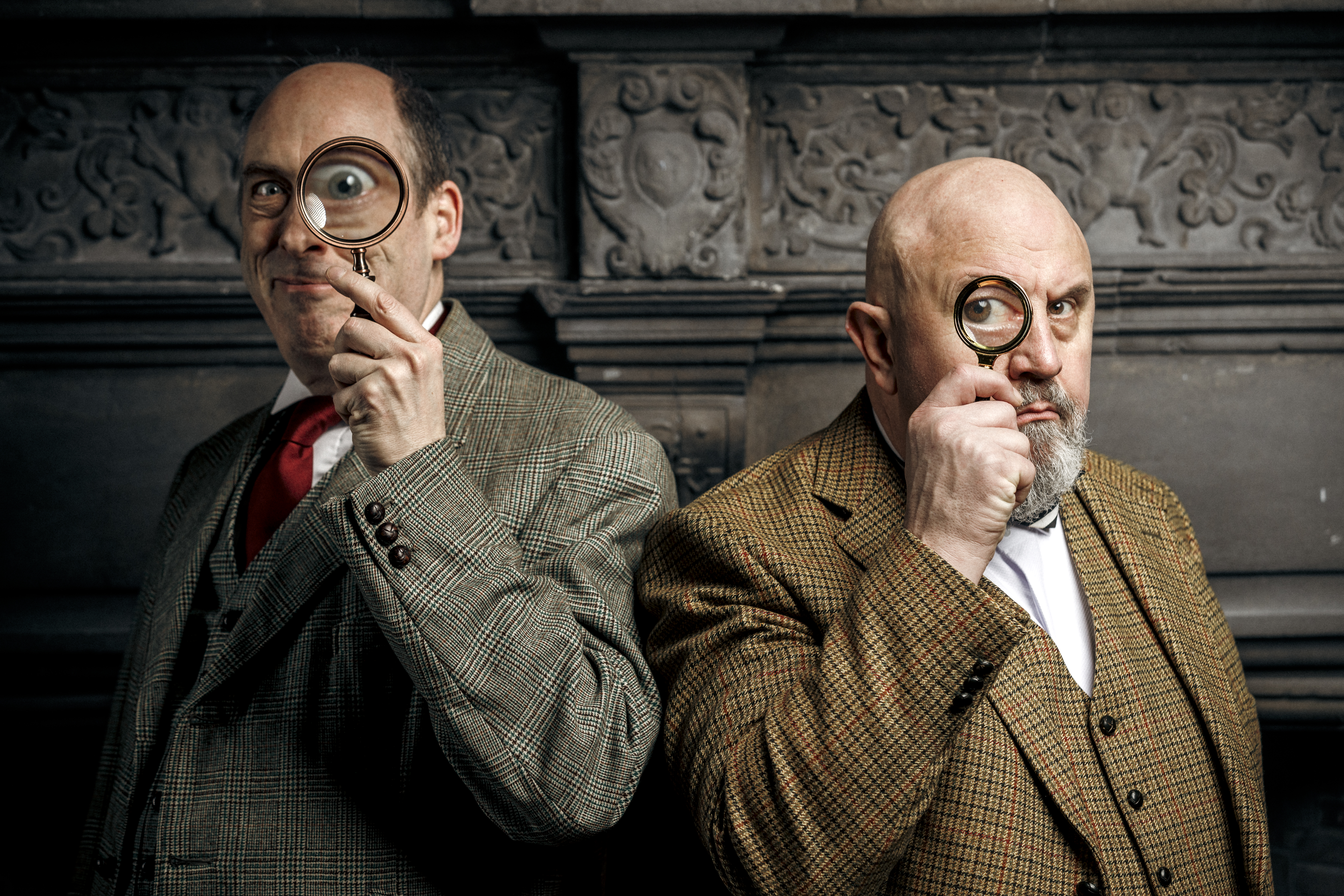 Holmes and Watson and The Curious Case of the Masked Magician 