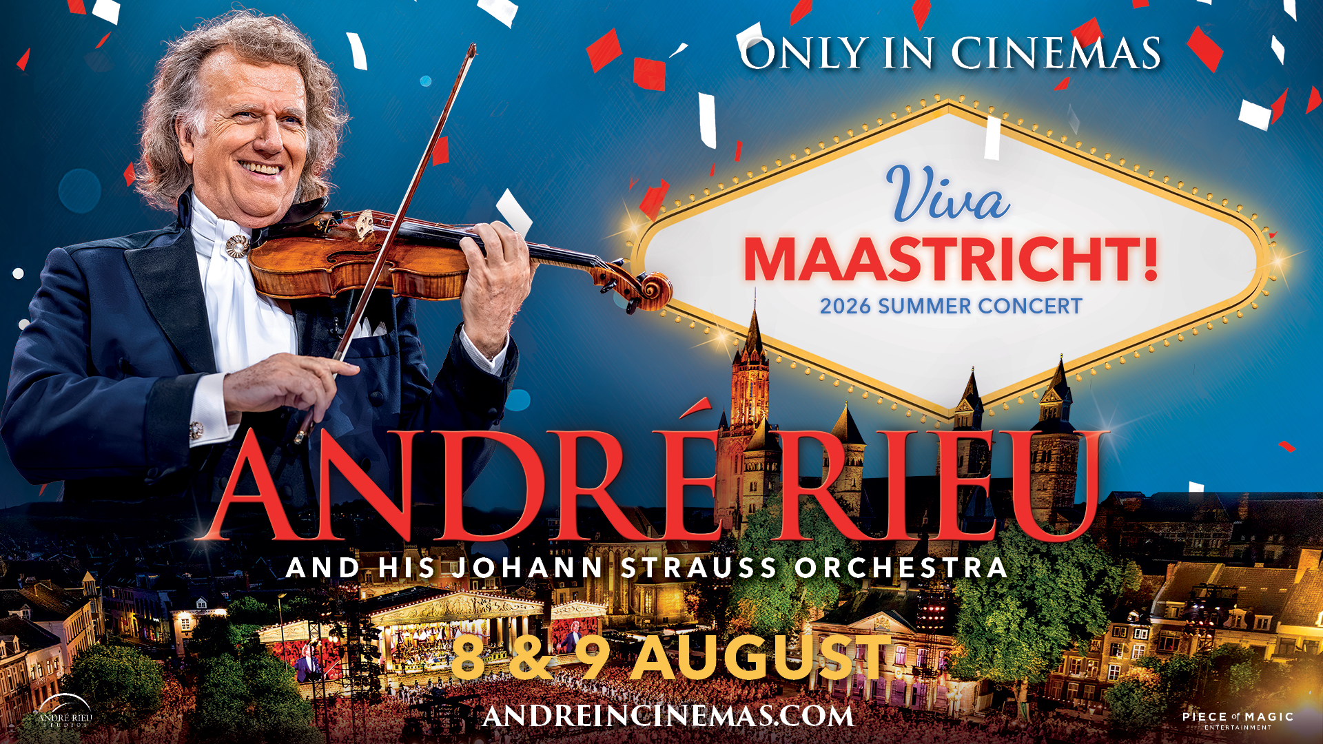 André Rieu's 2026 Summer Concert: Viva Maastricht!
