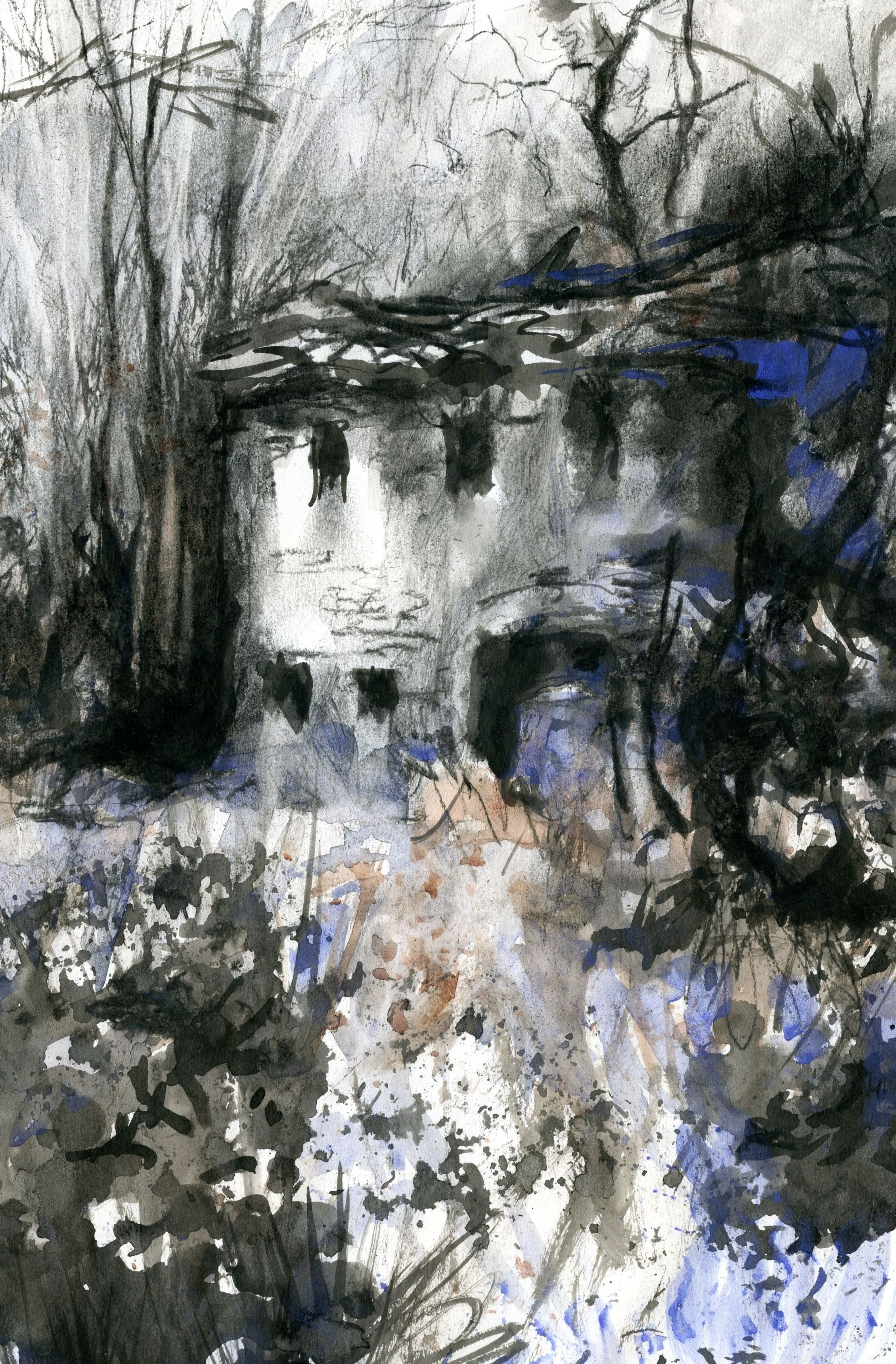 Paint a Shed, Shack or Derelict in line and wash