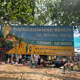 The Maidenhead Beach at Norden Farm
