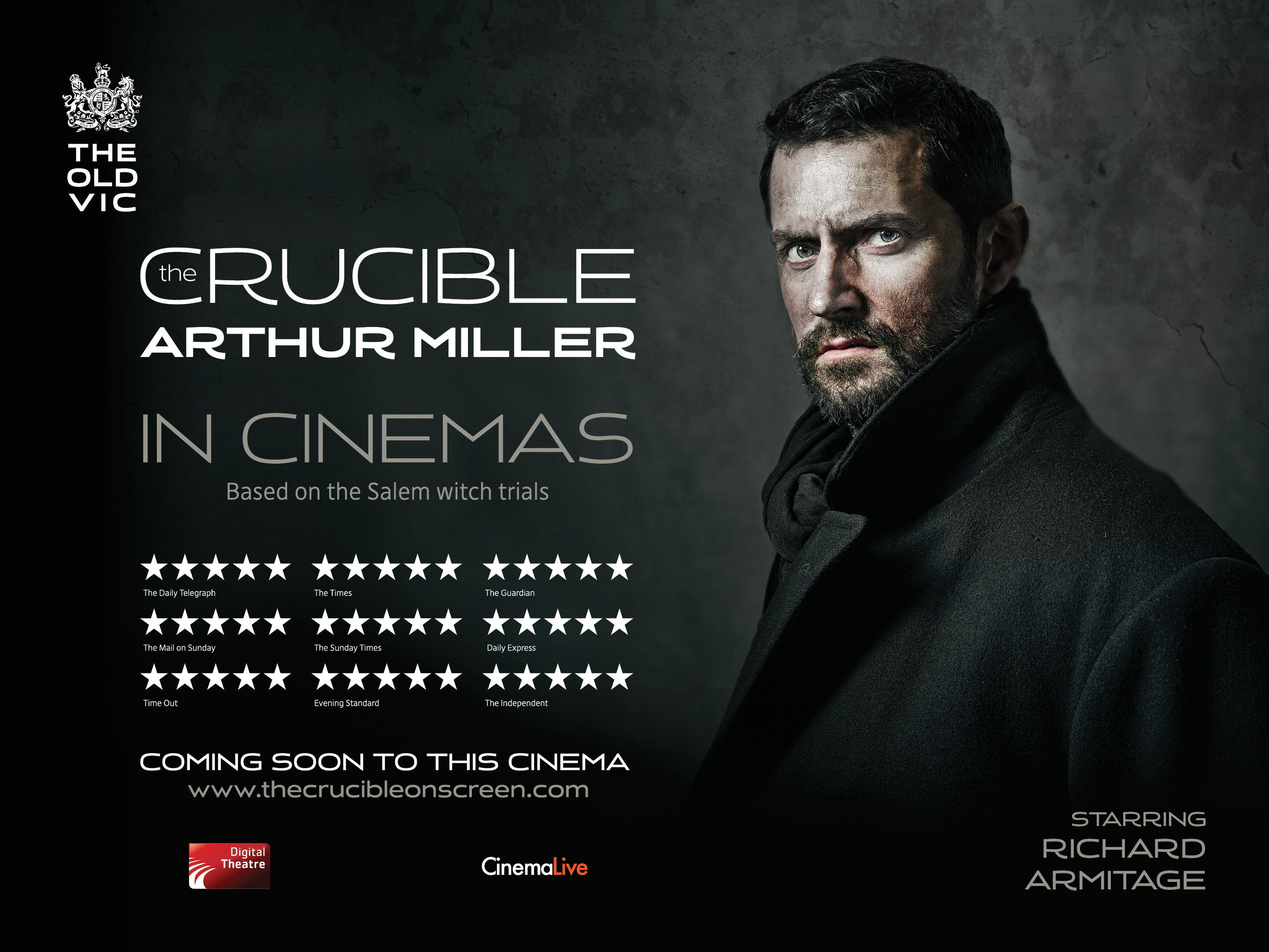 The Crucible (2014) John Proctor Richard Armitage Central | atelier ...