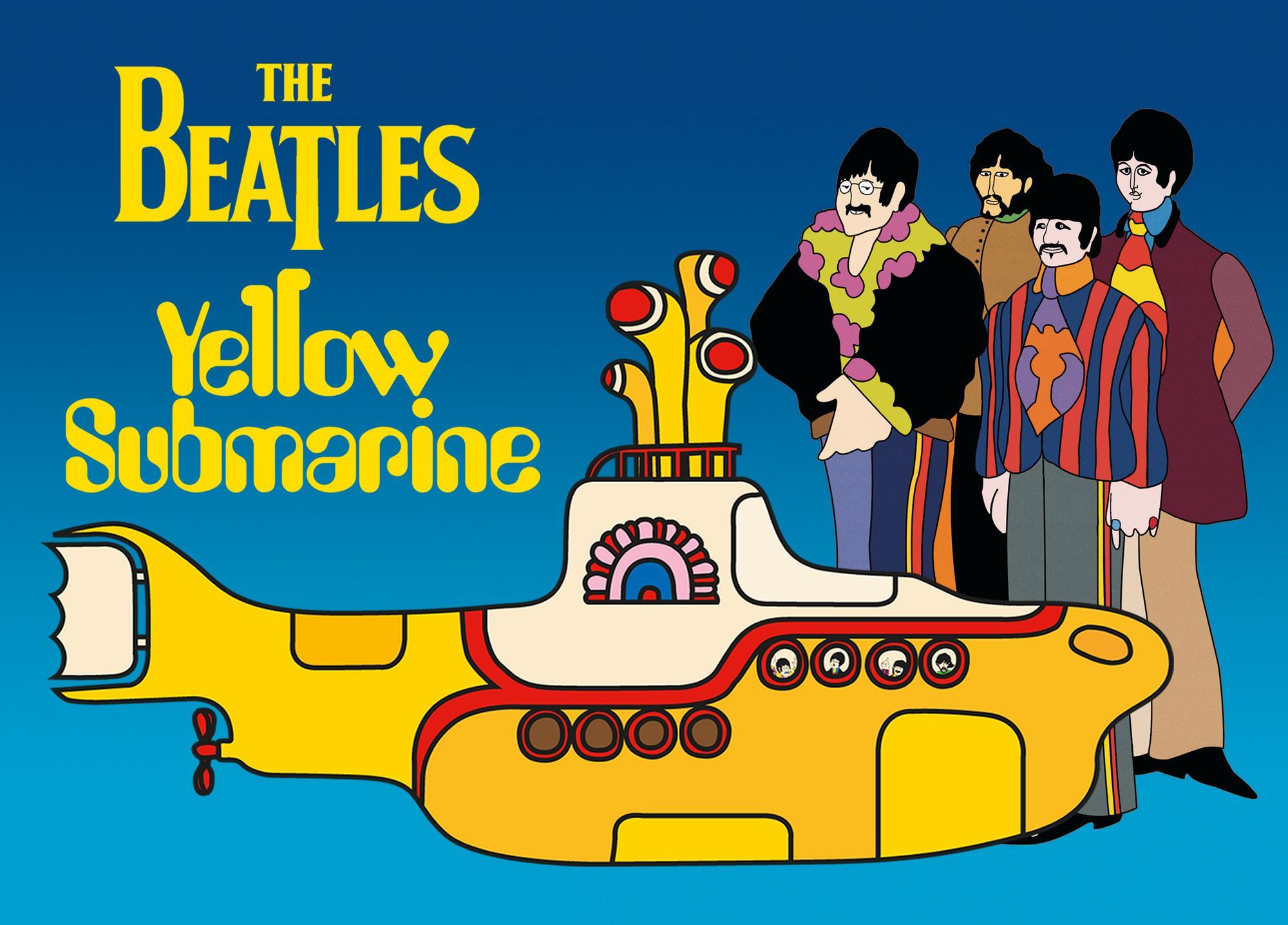 beatles yellow submarine cartoon movie