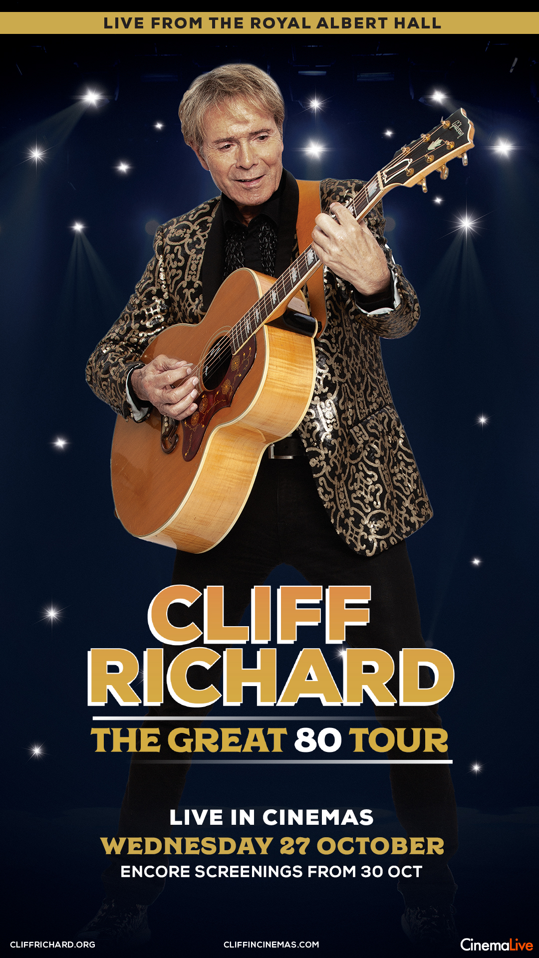 Cliff Richard Live – The Great 80 Tour : Norden Farm Centre